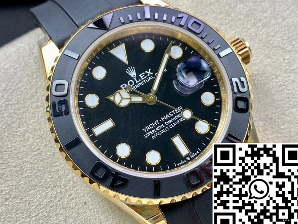 M226658-0001 Rolex Master Gold Yacht Yellow Factory 42MM OW 0219